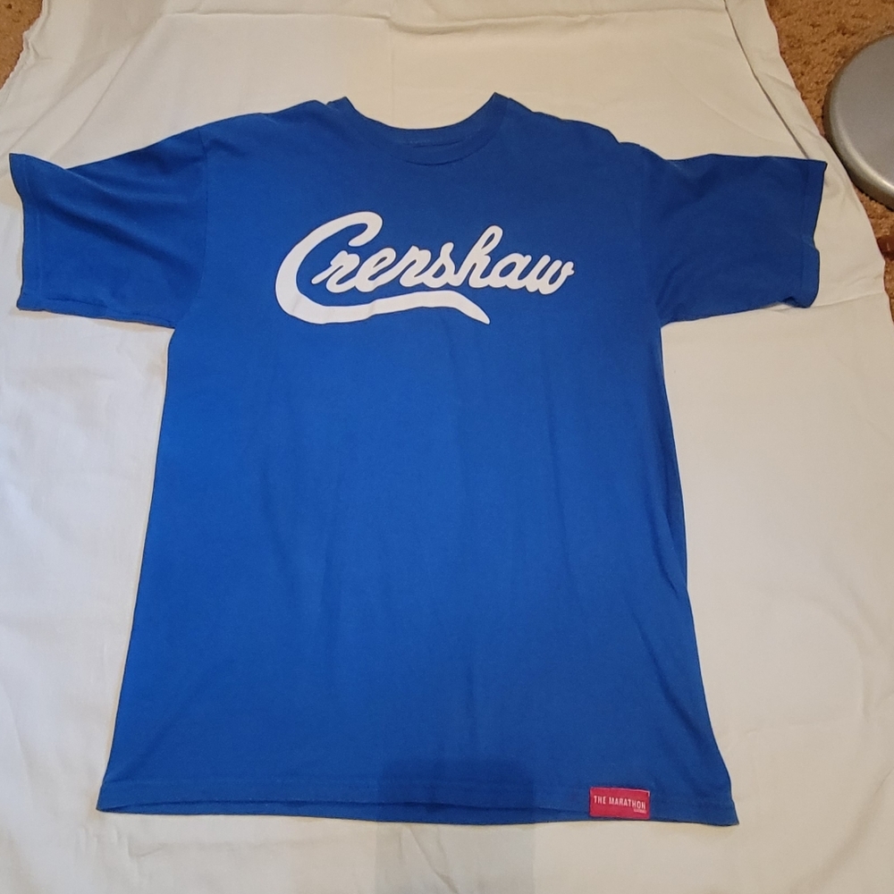 The Marathon Clothing L Blue T-shirt